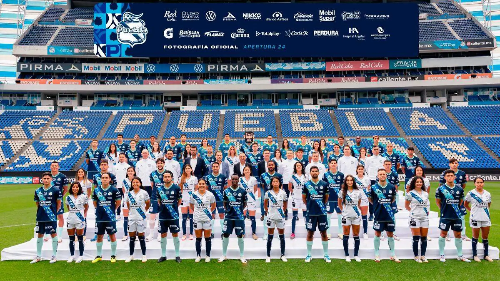 Club Puebla foto oficial apertura 2024